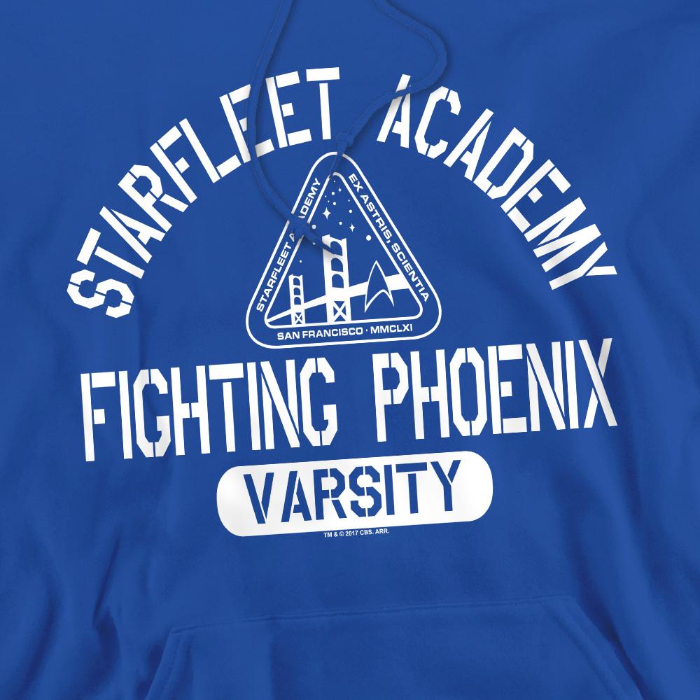 Royal Blue - Pack Shot - Star Trek Mens Varsity Hoodie
