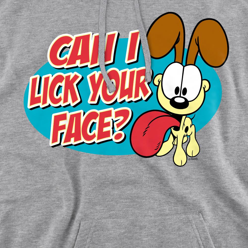 Sport Heather - Pack Shot - Garfield Mens Question Hoodie