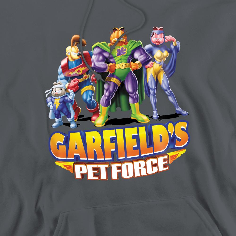 Charcoal - Pack Shot - Garfield Mens Beyond Hoodie
