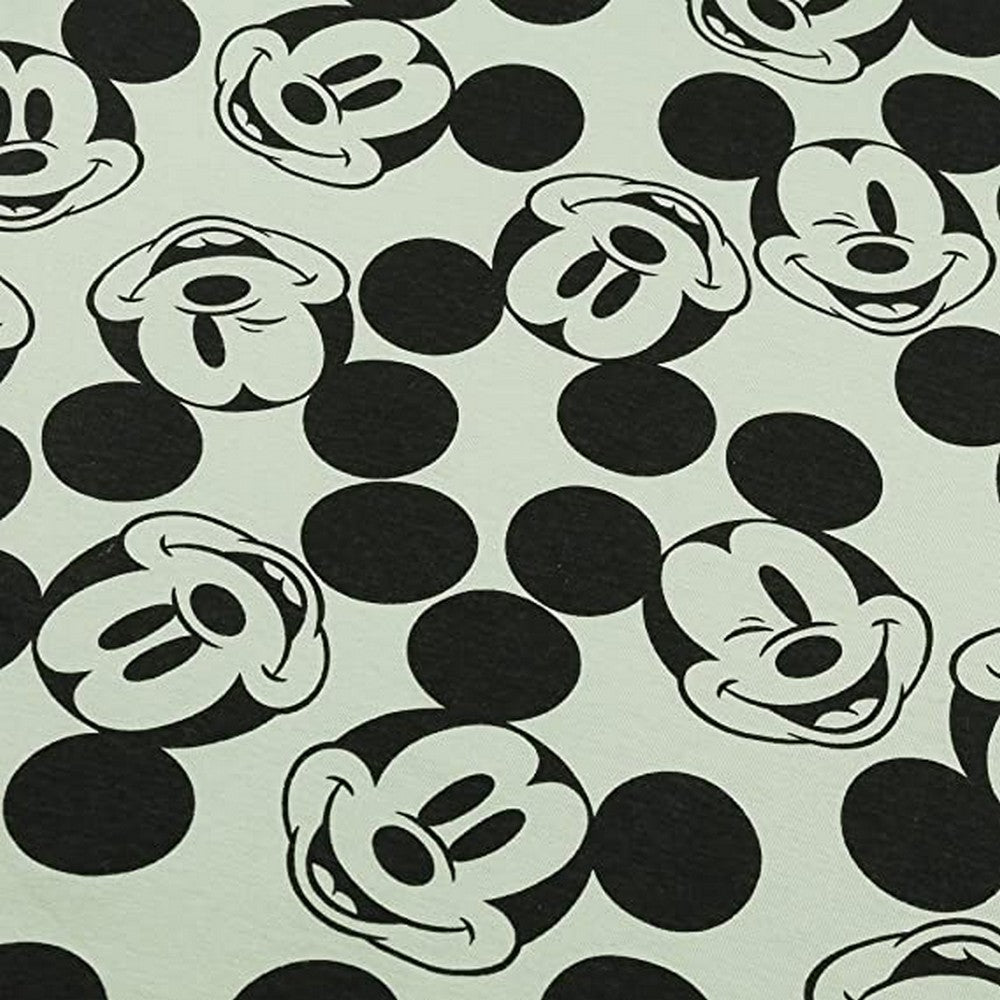 Grey-Black - Lifestyle - Disney Womens-Ladies Mickey Mouse Short Pyjama Set