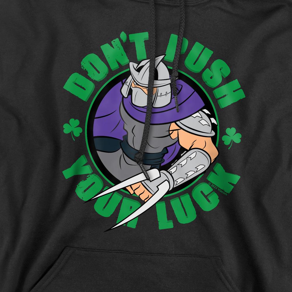 Black - Pack Shot - Teenage Mutant Ninja Turtles Mens Luck Shredder St Patricks Day Hoodie