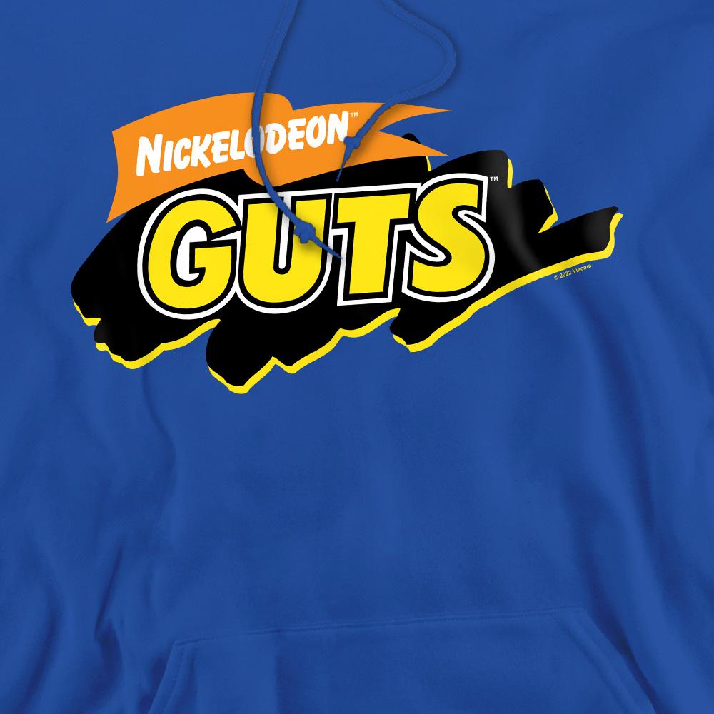 Royal Blue - Pack Shot - Nickleodeon Guts Mens Logo Hoodie