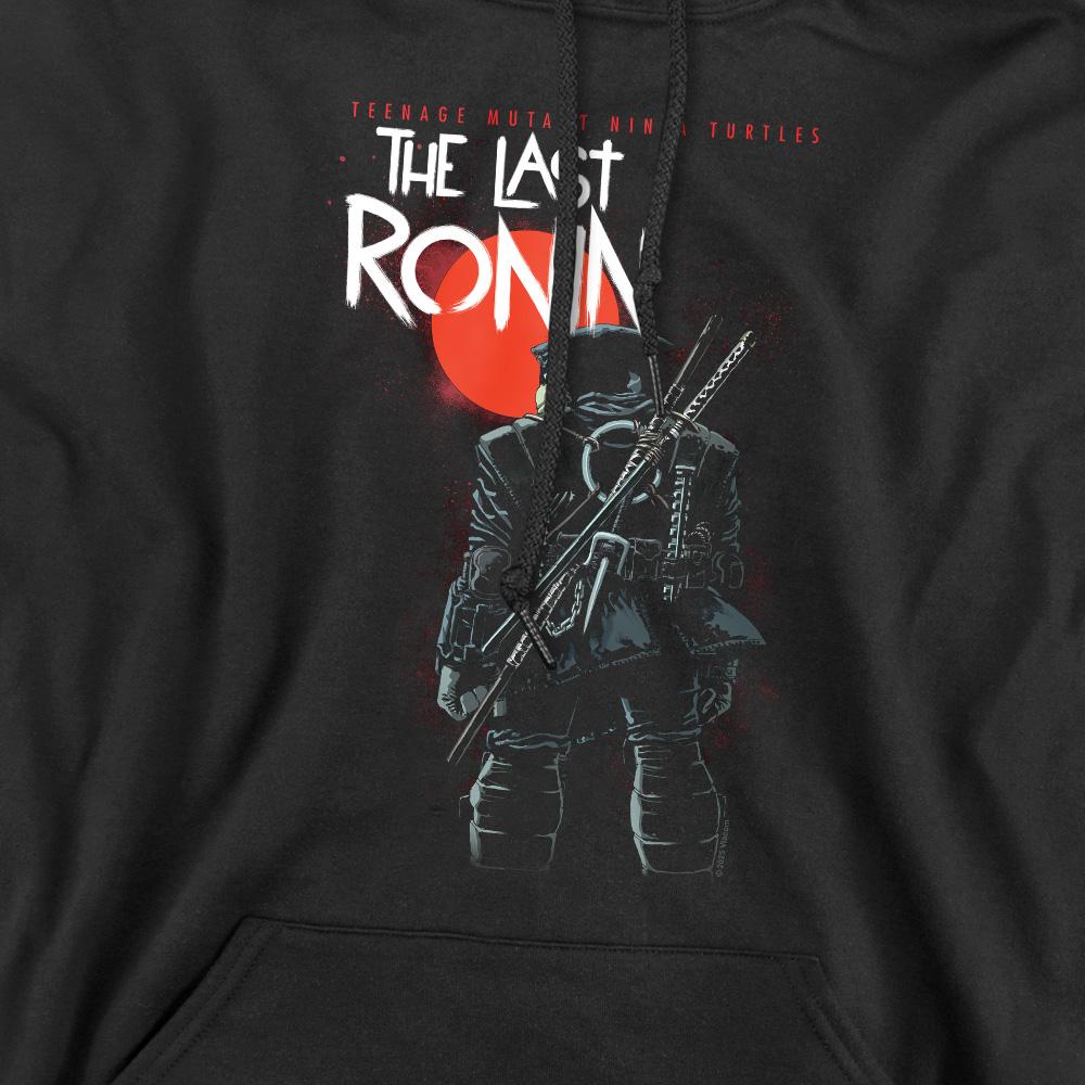 Black - Pack Shot - Teenage Mutant Ninja Turtles Mens Red Sun Ronin Hoodie