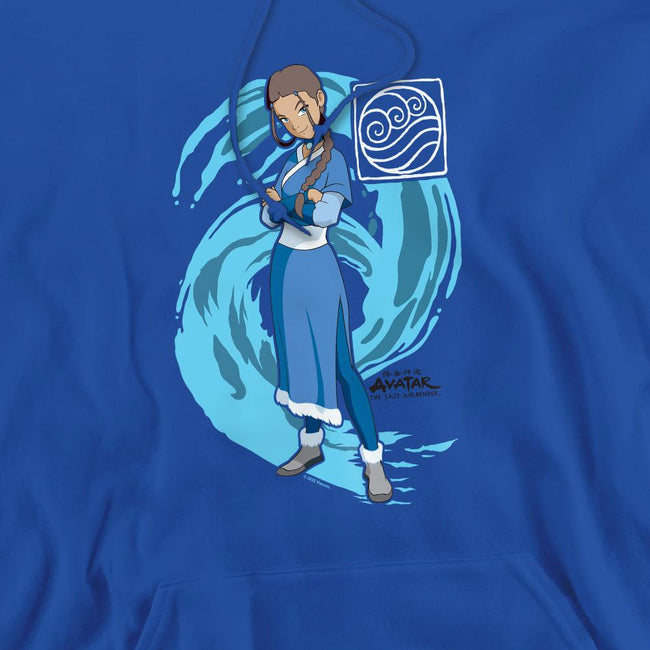 Royal Blue - Pack Shot - Avatar: The Last Airbender Mens Water Wave Katara Hoodie