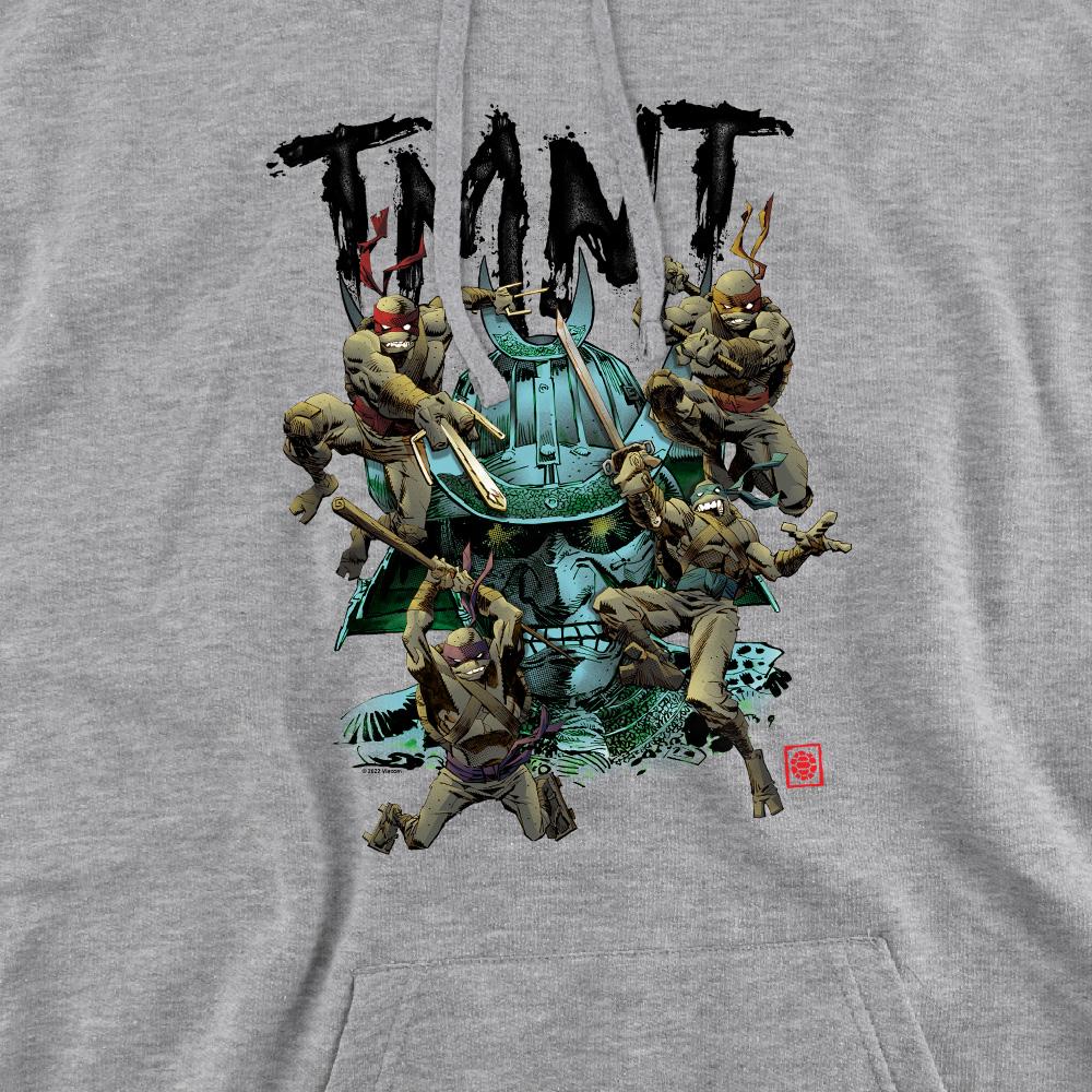 Sport Heather - Pack Shot - Teenage Mutant Ninja Turtles Mens Feudal Japan Hoodie