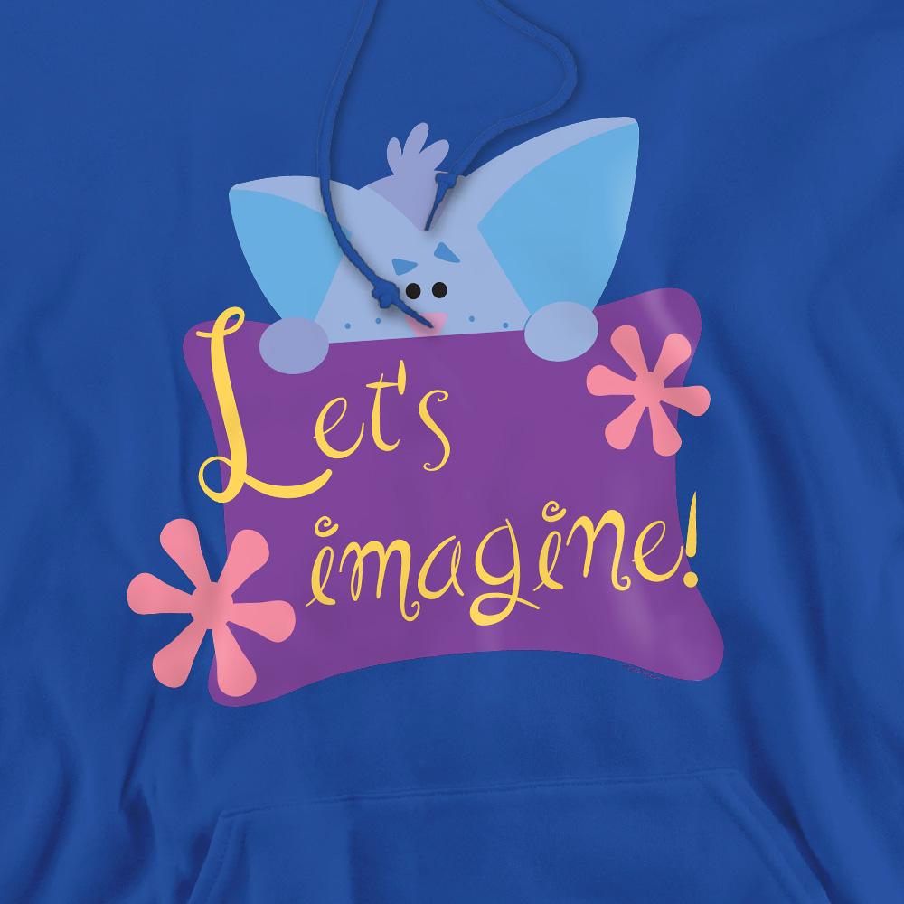 Royal Blue - Pack Shot - Blue´s Clues Mens Let´s Imagine! Hoodie