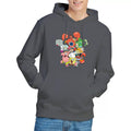 Charcoal - Lifestyle - SpongeBob SquarePants Mens The Whole Gang Hoodie