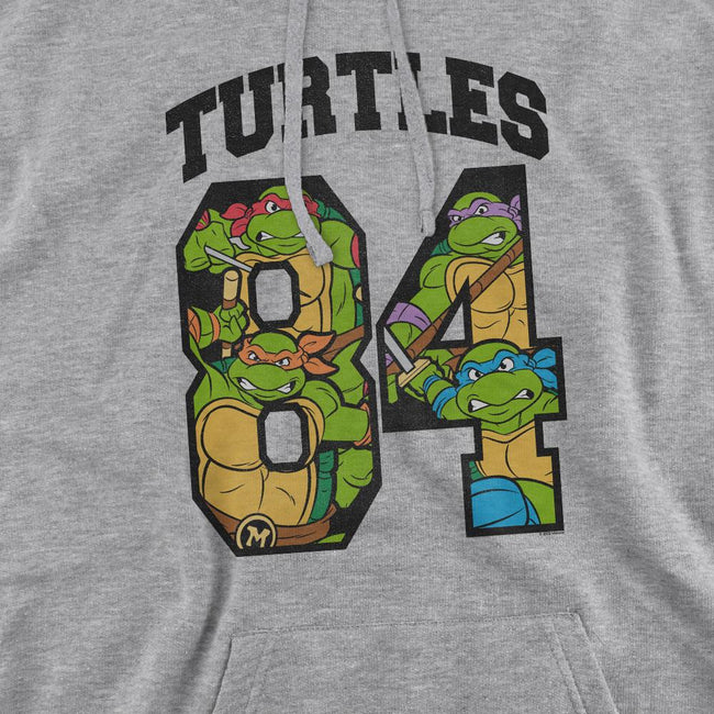 Sport Heather - Side - Teenage Mutant Ninja Turtles Mens 84 Turtles Hoodie