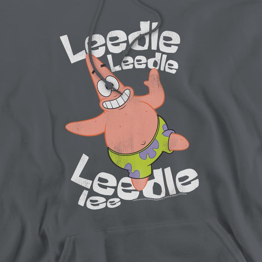 Charcoal - Pack Shot - SpongeBob SquarePants Mens Singing Patrick Star Hoodie