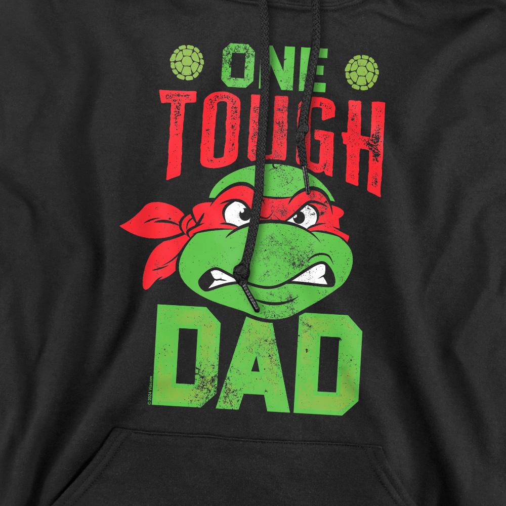 Black - Pack Shot - Teenage Mutant Ninja Turtles Mens One Tough Dad Fathers Day Hoodie