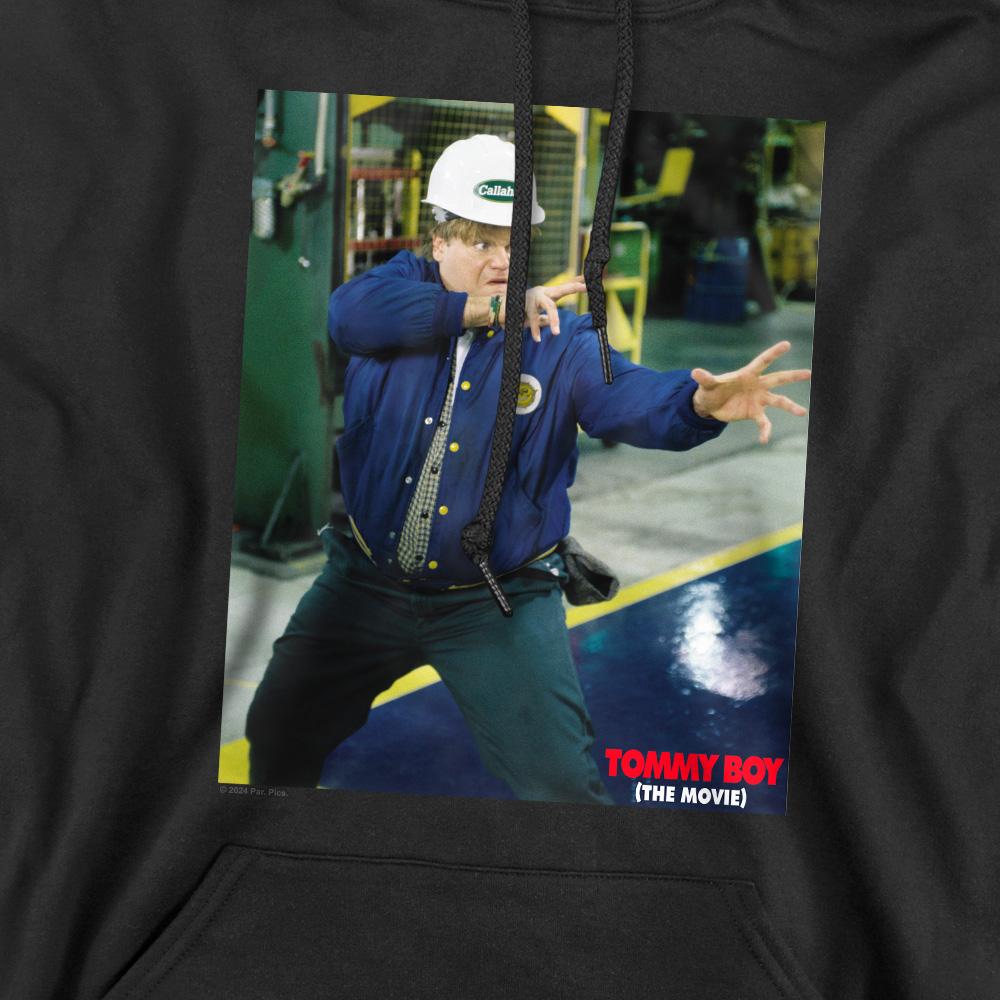 Black - Pack Shot - Tommy Boy Mens Speed And Reflexes Hoodie
