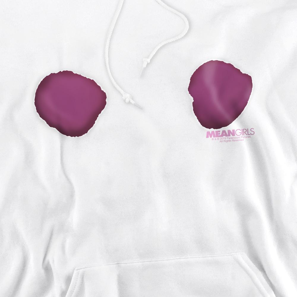 White - Pack Shot - Mean Girls Mens Wear What Regina Wears Hoodie