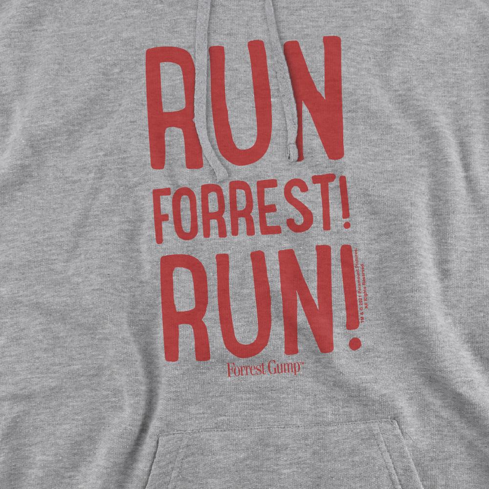 Sport Heather - Pack Shot - Forrest Gump Mens Run Forrest! Run Hoodie