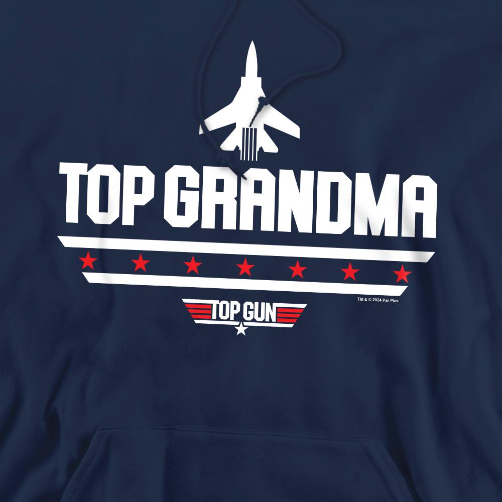 Navy - Pack Shot - Top Gun Mens Top Grandma Mothers Day Hoodie