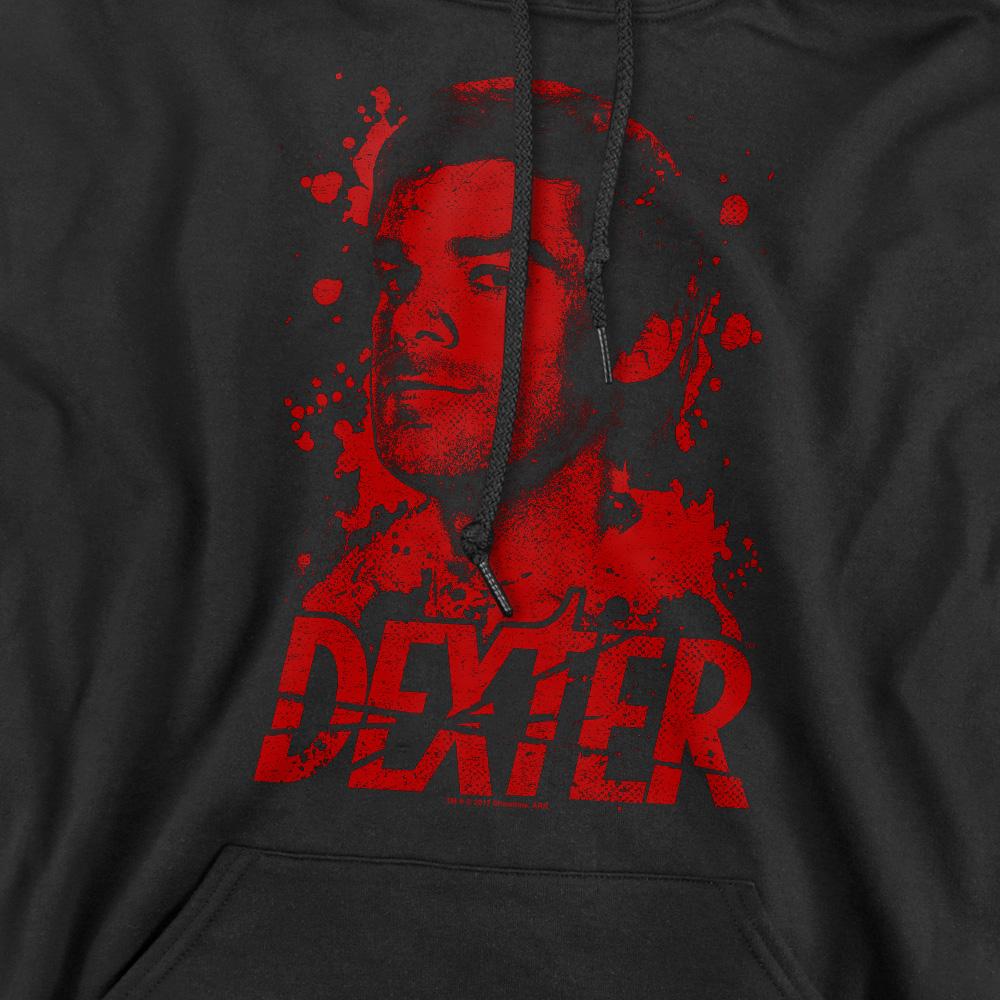 Black - Pack Shot - Dexter Mens Born In Blood Hoodie