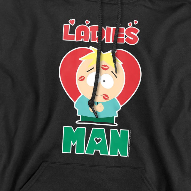 Black - Pack Shot - South Park Mens Ladies Man Butters Valentine`s Day Hoodie
