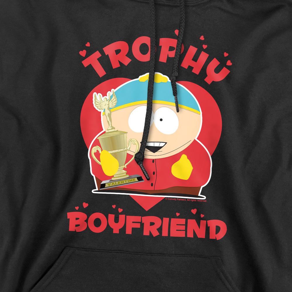 Black - Pack Shot - South Park Mens Trophy Boyfriend Eric Cartman Valentine`s Day Hoodie