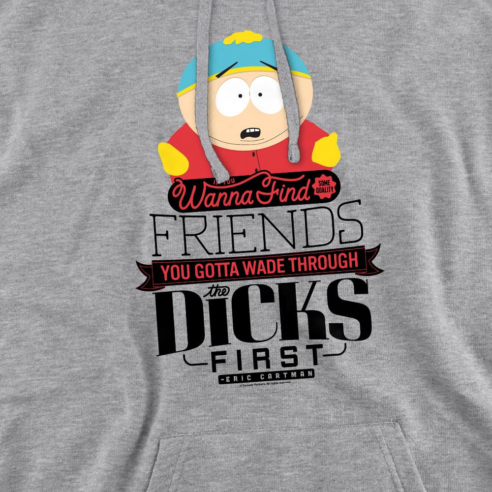 Sport Heather - Pack Shot - South Park Mens Wade Through Dicks Hoodie