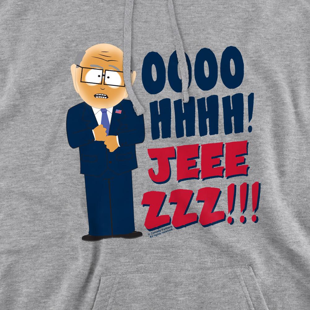 Sport Heather - Pack Shot - South Park Mens Oh Jeez Hoodie