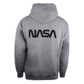 Sports Grey - Back - NASA Mens Hoodie