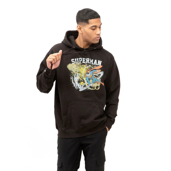 Black - Lifestyle - Superman Mens Universe Hoodie