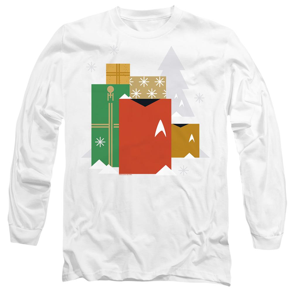 White - Side - Star Trek: The Original Series Unisex Adult Present Christmas T-Shirt