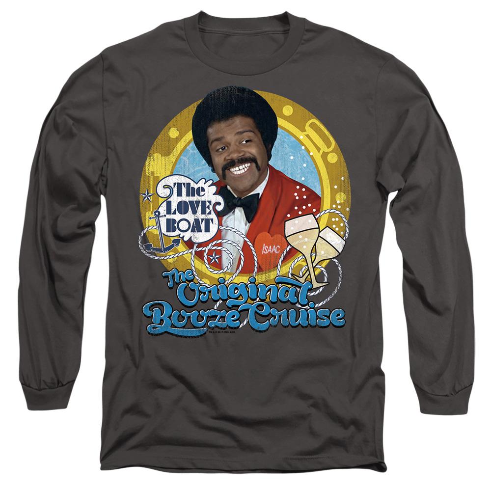 Charcoal - Side - The Love Boat Unisex Adult Original Booze Cruise T-Shirt