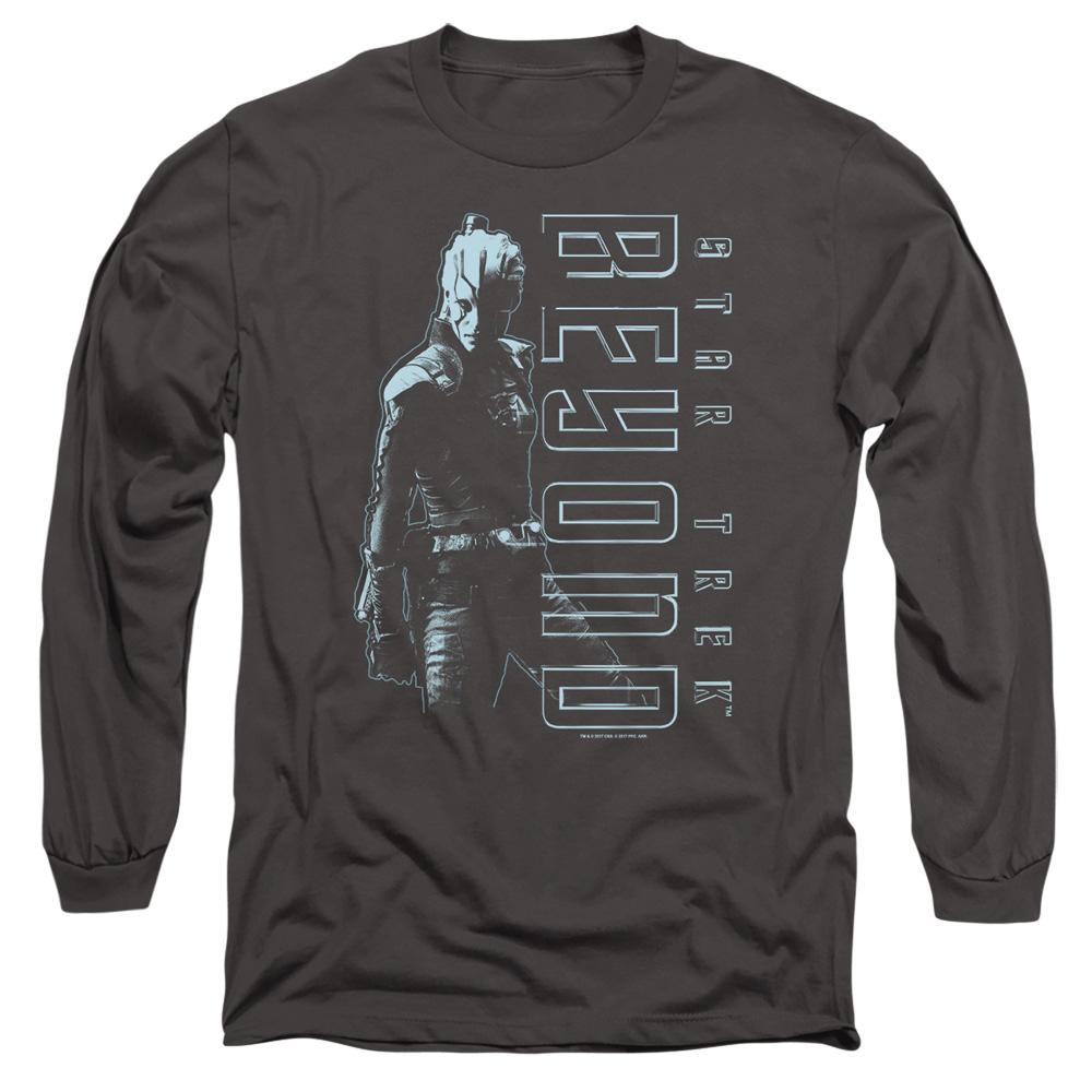 Charcoal - Side - Star Trek Beyond Unisex Adult Jaylah T-Shirt