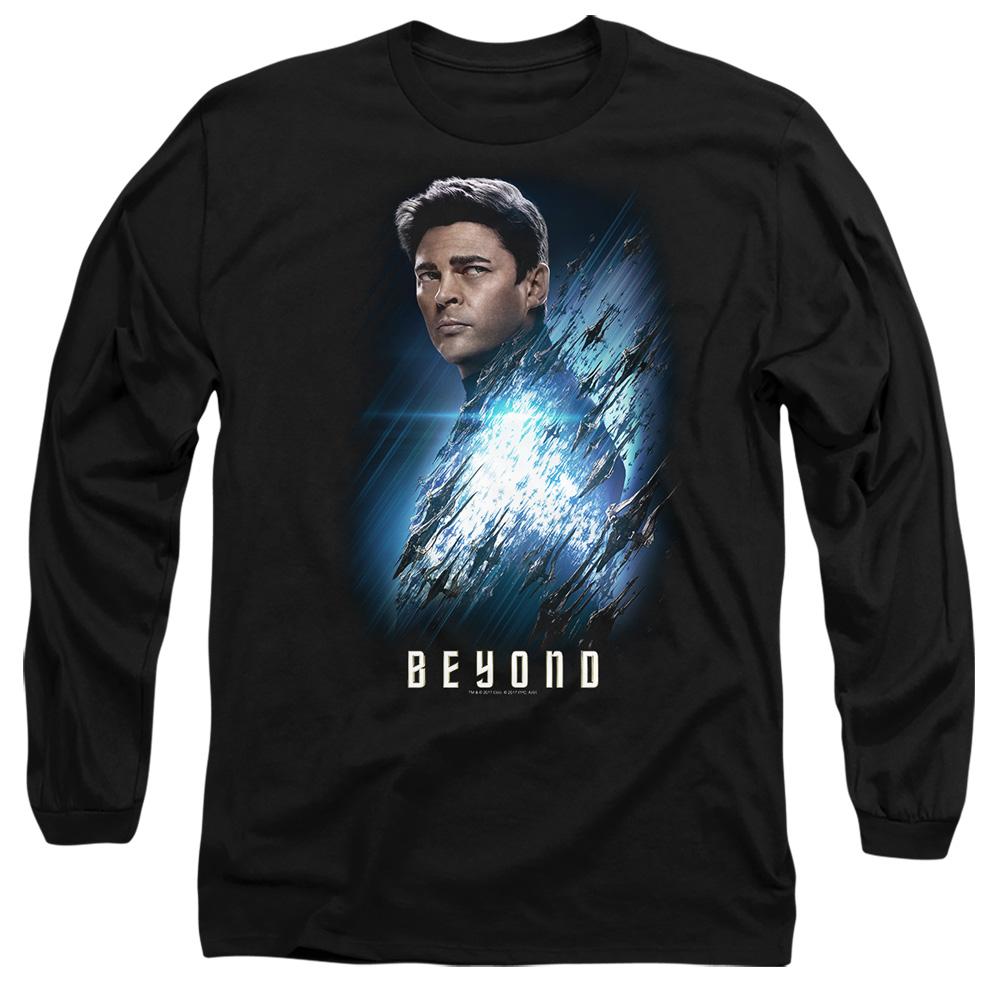 Black - Side - Star Trek Beyond Unisex Adult Bones Poster T-Shirt