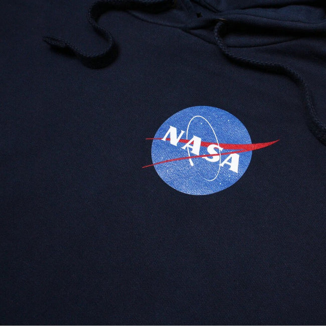 Navy - Lifestyle - NASA Mens Core Logo Hoodie