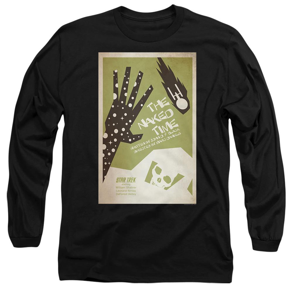 Black - Side - Star Trek Unisex Adult The Original Series Episode 4 T-Shirt