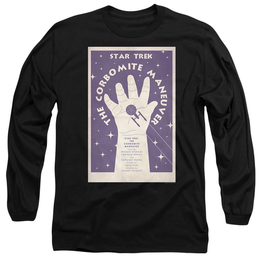 Black - Side - Star Trek Unisex Adult The Original Series Episode 10 T-Shirt
