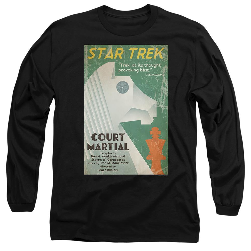 Black - Side - Star Trek Unisex Adult The Original Series Episode 20 T-Shirt