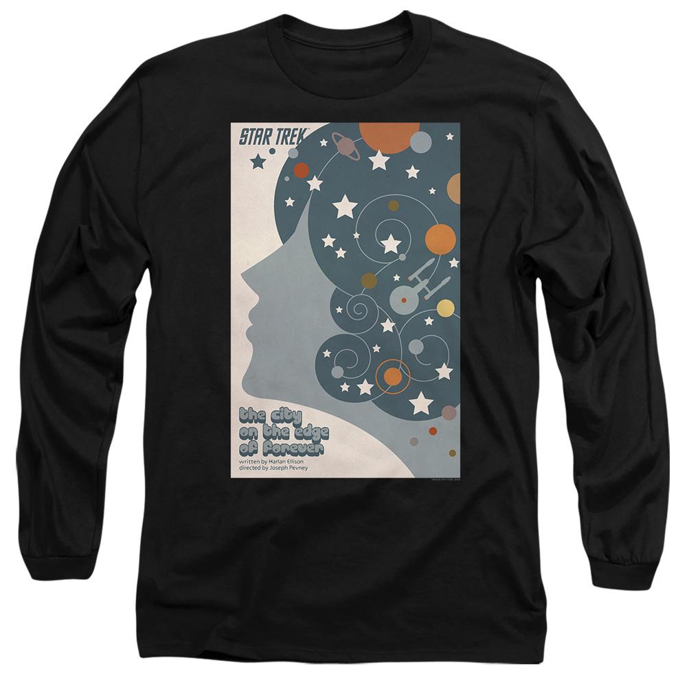 Black - Side - Star Trek Unisex Adult The Original Series Episode 28 T-Shirt