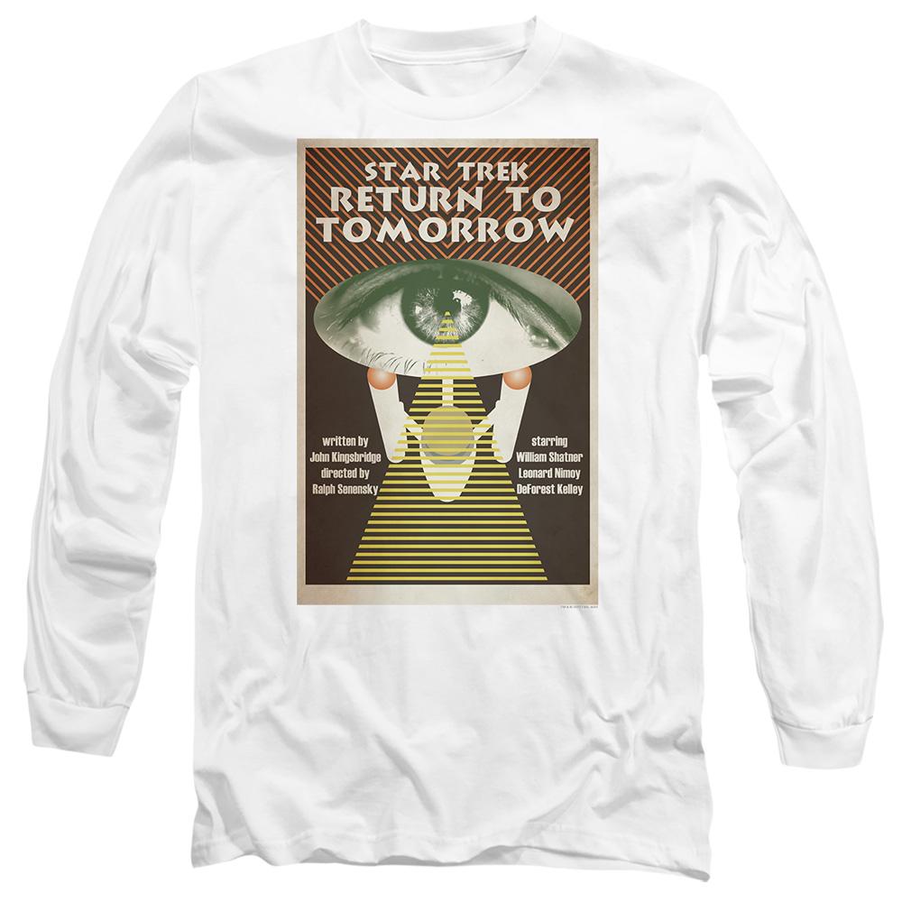 White - Side - Star Trek Unisex Adult The Original Series Episode 49 T-Shirt