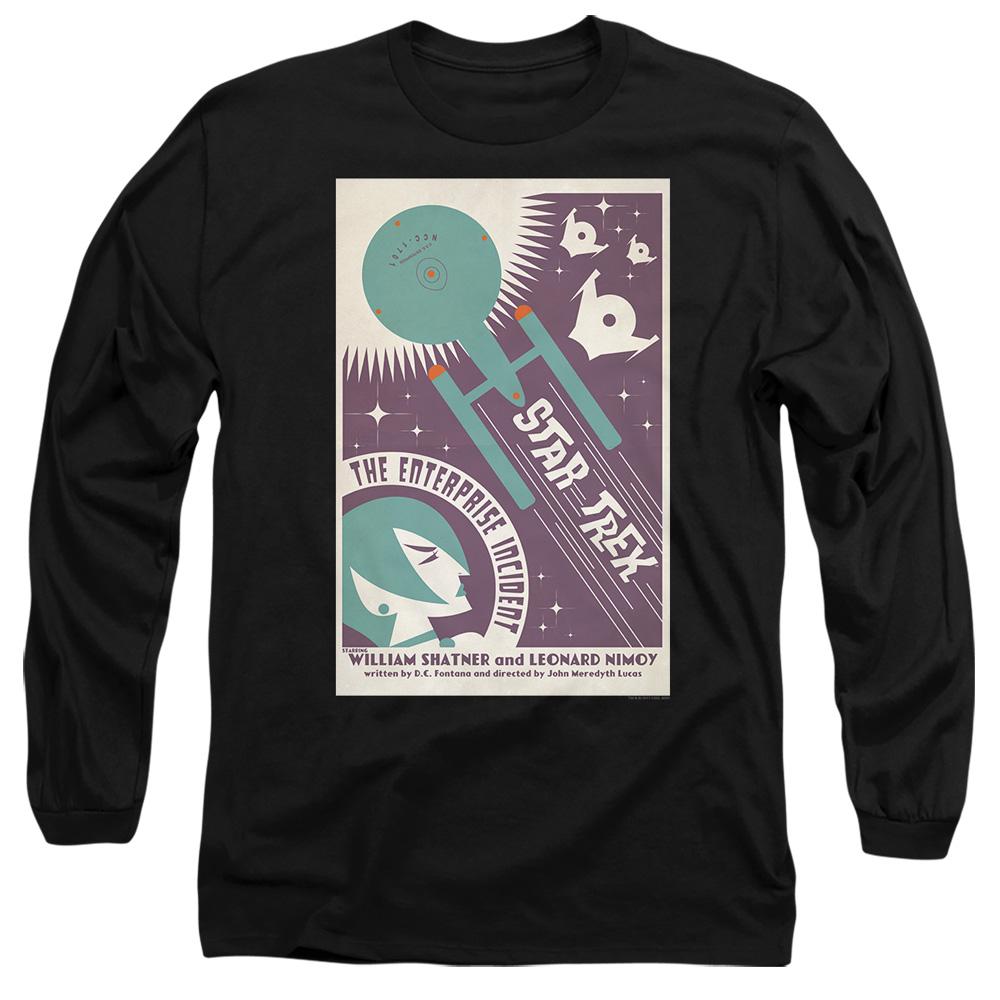 Black - Side - Star Trek Unisex Adult The Original Series Episode 57 T-Shirt