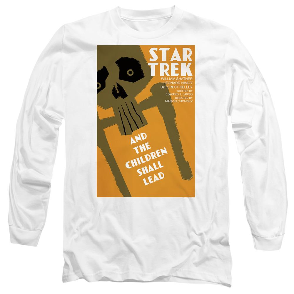 White - Side - Star Trek Unisex Adult The Original Series Episode 59 T-Shirt