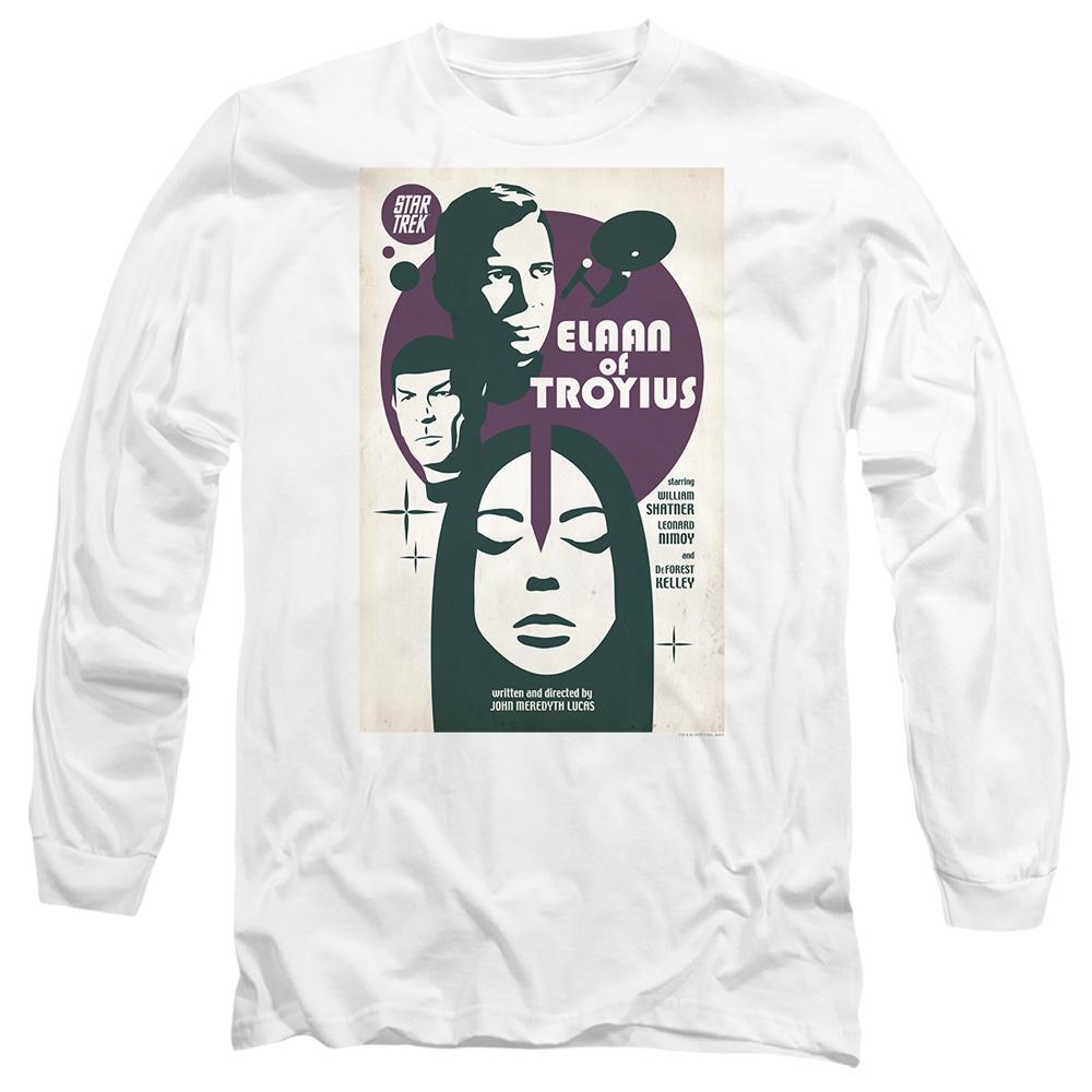 White - Side - Star Trek Unisex Adult The Original Series Episode 68 T-Shirt