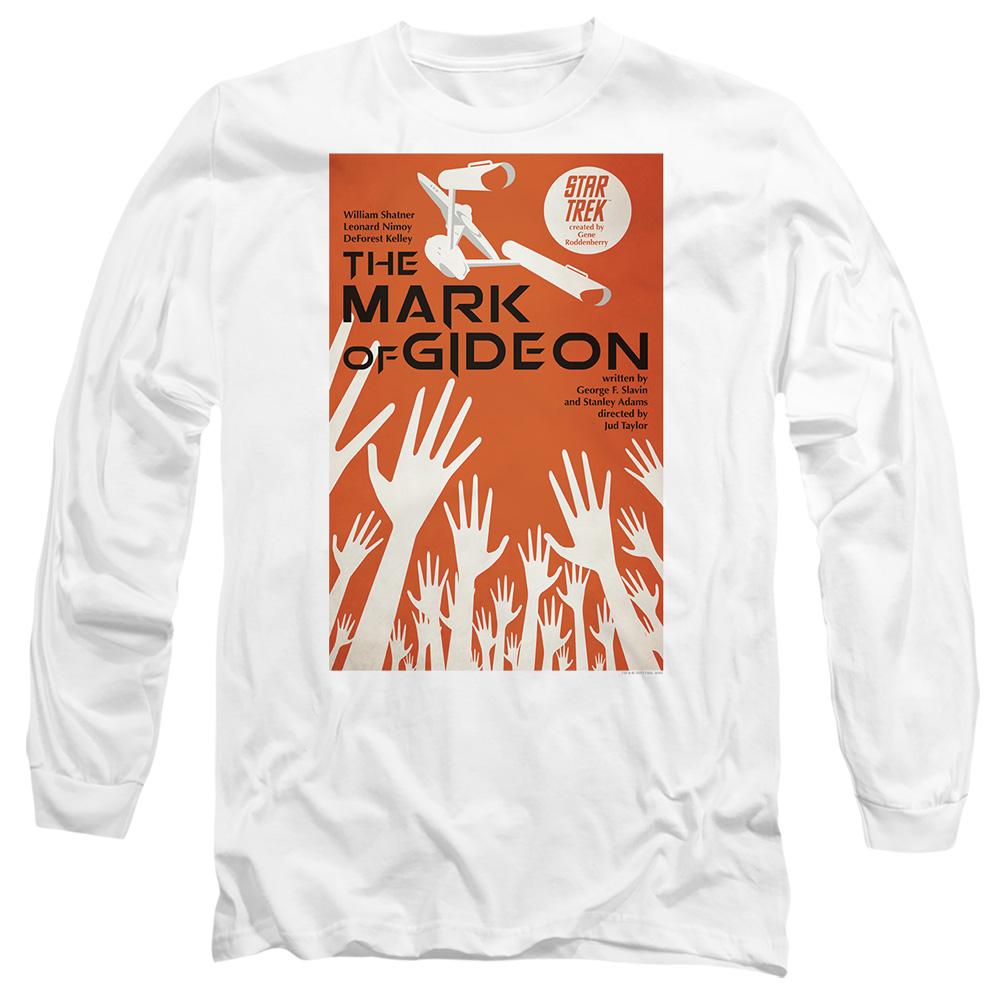 White - Side - Star Trek Unisex Adult The Original Series Episode 71 T-Shirt
