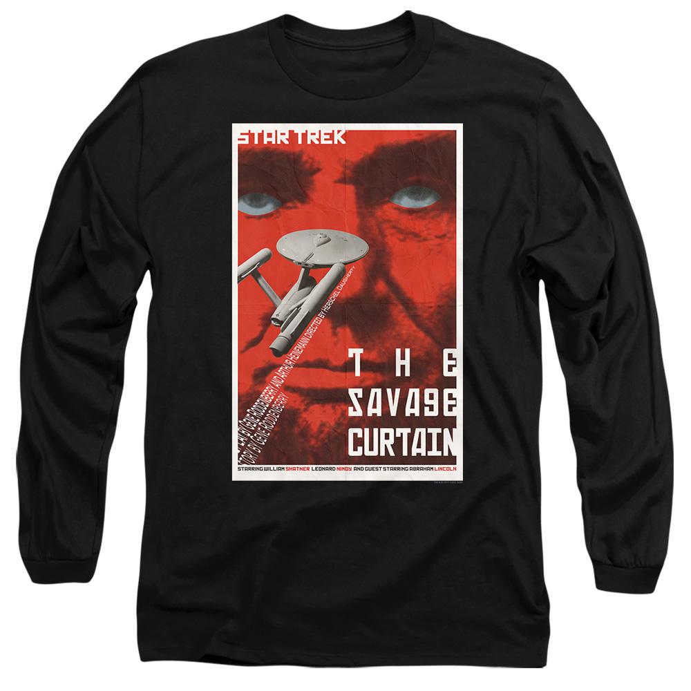 Black - Side - Star Trek Unisex Adult The Original Series Episode 77 T-Shirt