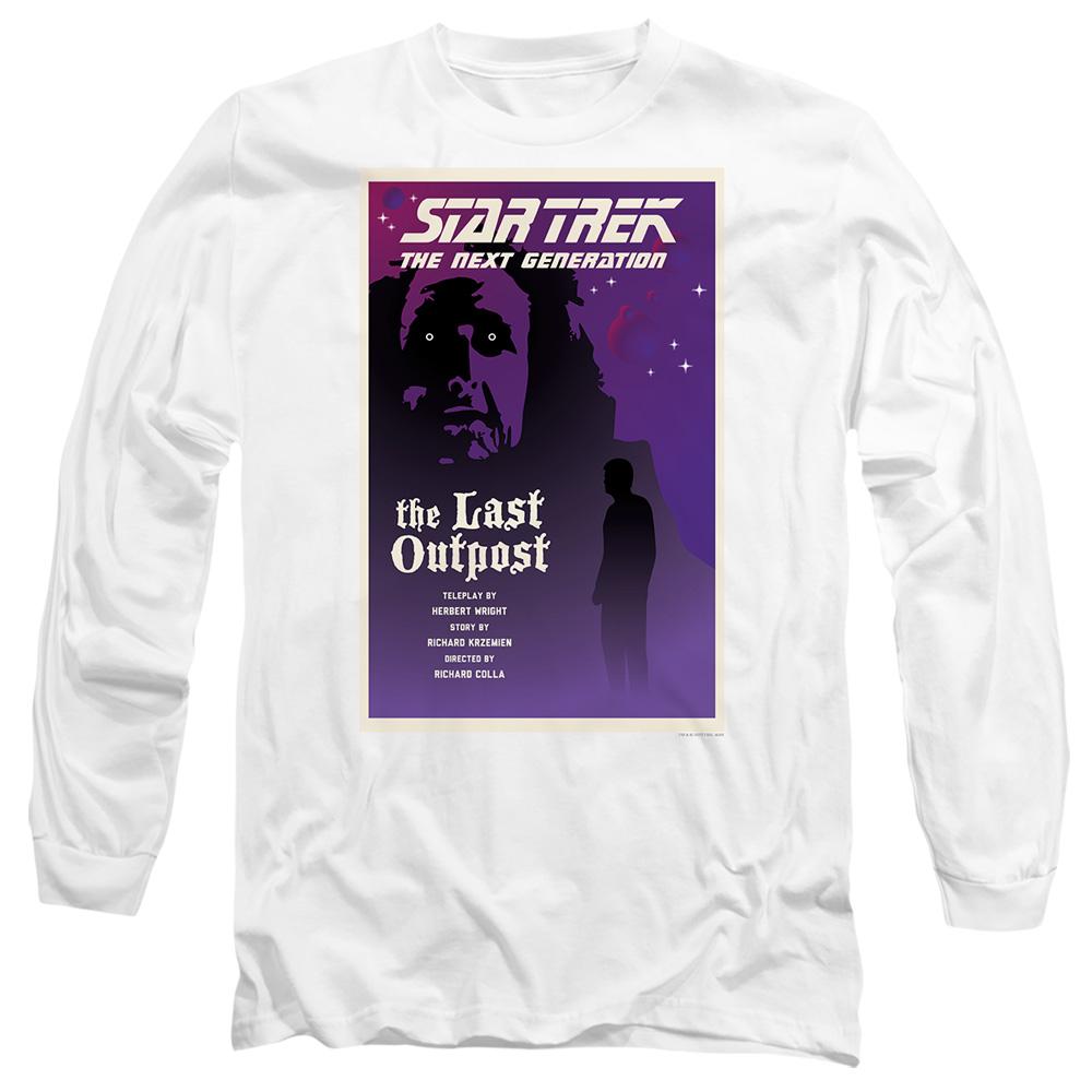 White - Side - Star Trek Unisex Adult The Next Generation Season 1 Episode 5 T-Shirt