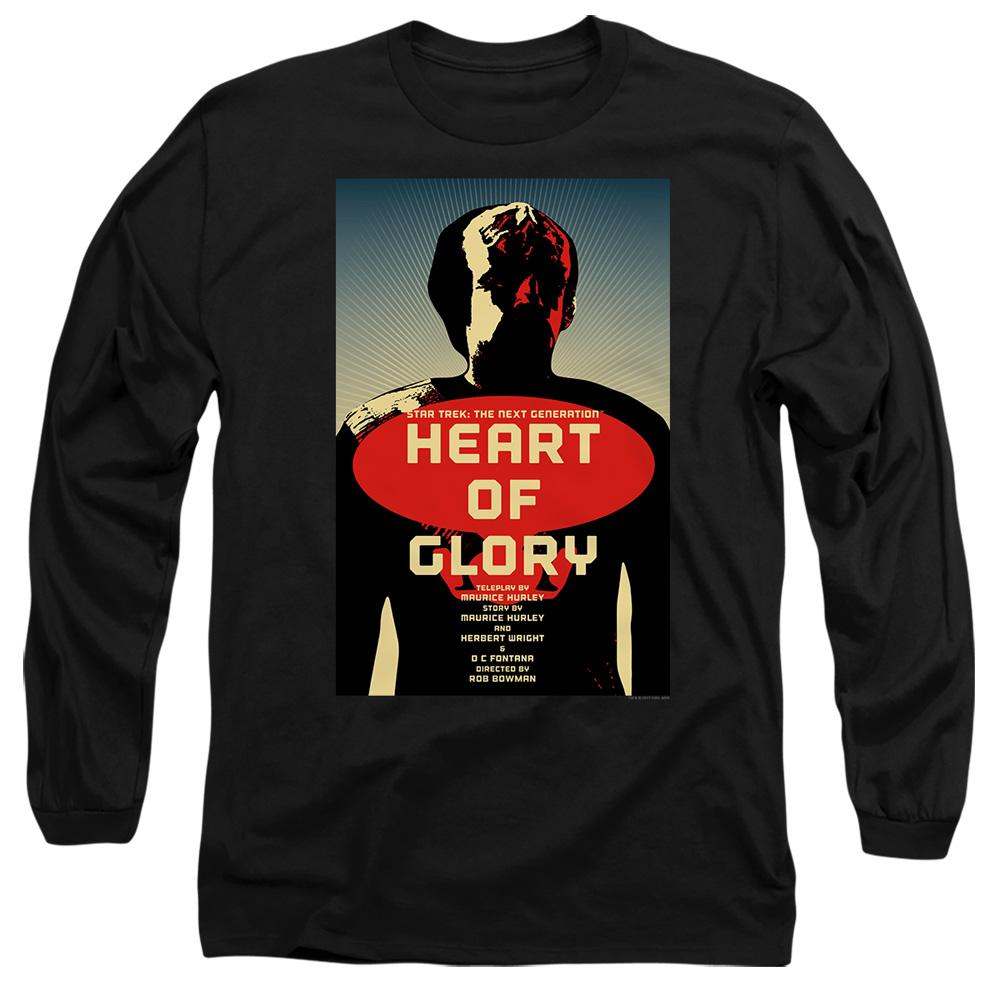 Black - Side - Star Trek Unisex Adult The Next Generation Season 1 Episode 20 T-Shirt