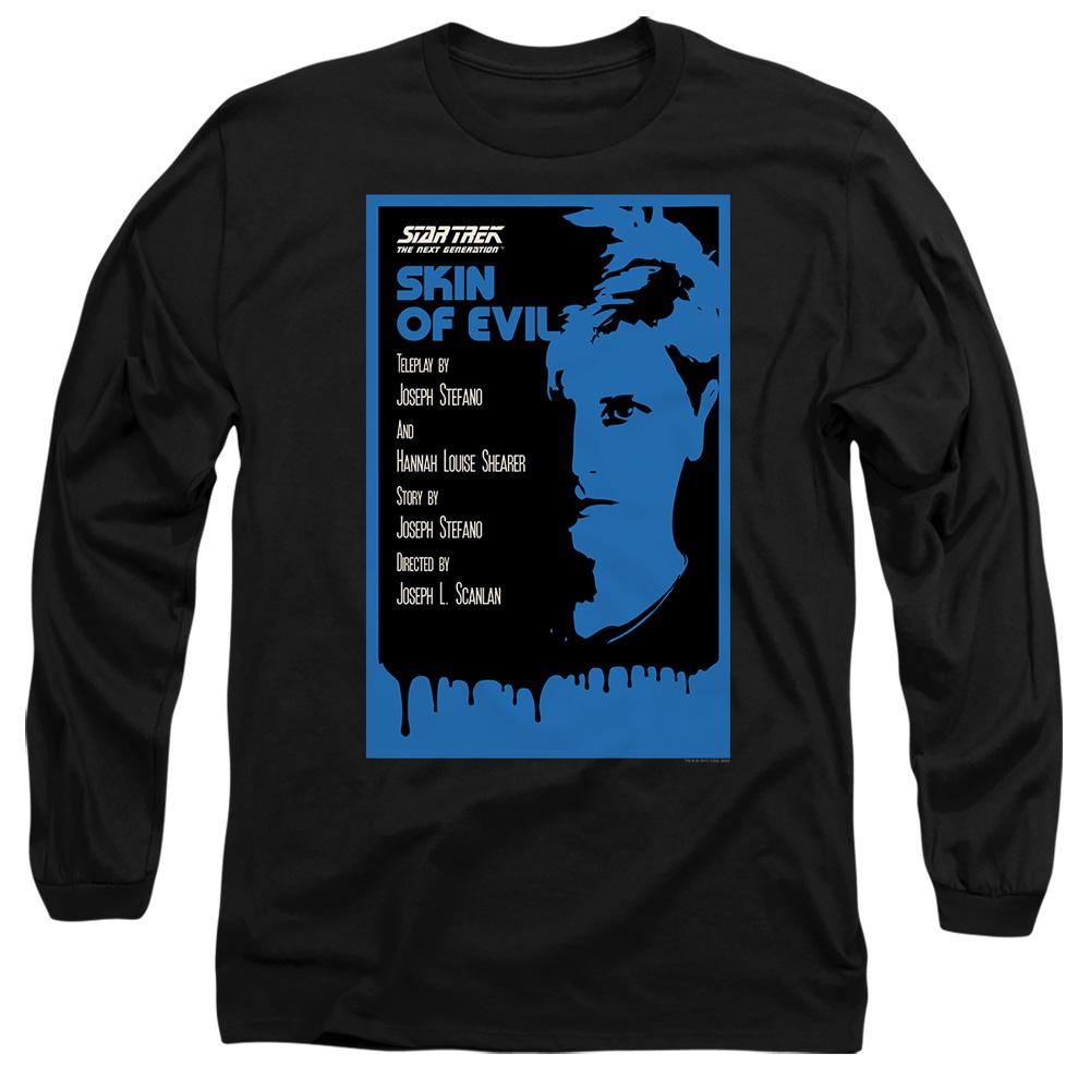 Black - Side - Star Trek Unisex Adult The Next Generation Season 1 Episode 23 T-Shirt
