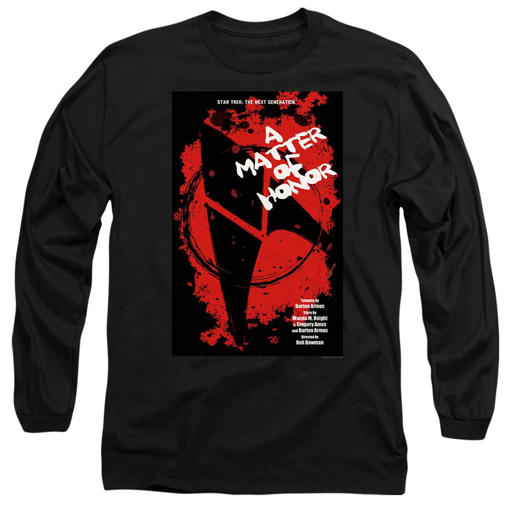 Black - Side - Star Trek Unisex Adult The Next Generation Season 2 Episode 8 T-Shirt