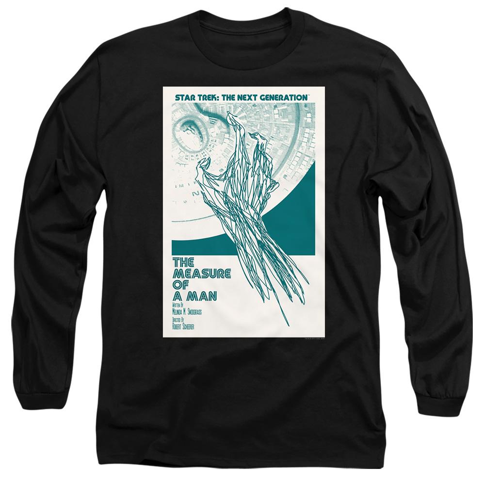 Black - Side - Star Trek Unisex Adult The Next Generation Season 2 Episode 9 T-Shirt