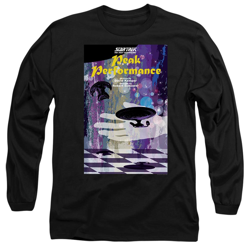 Black - Side - Star Trek Unisex Adult The Next Generation Season 2 Episode 21 T-Shirt