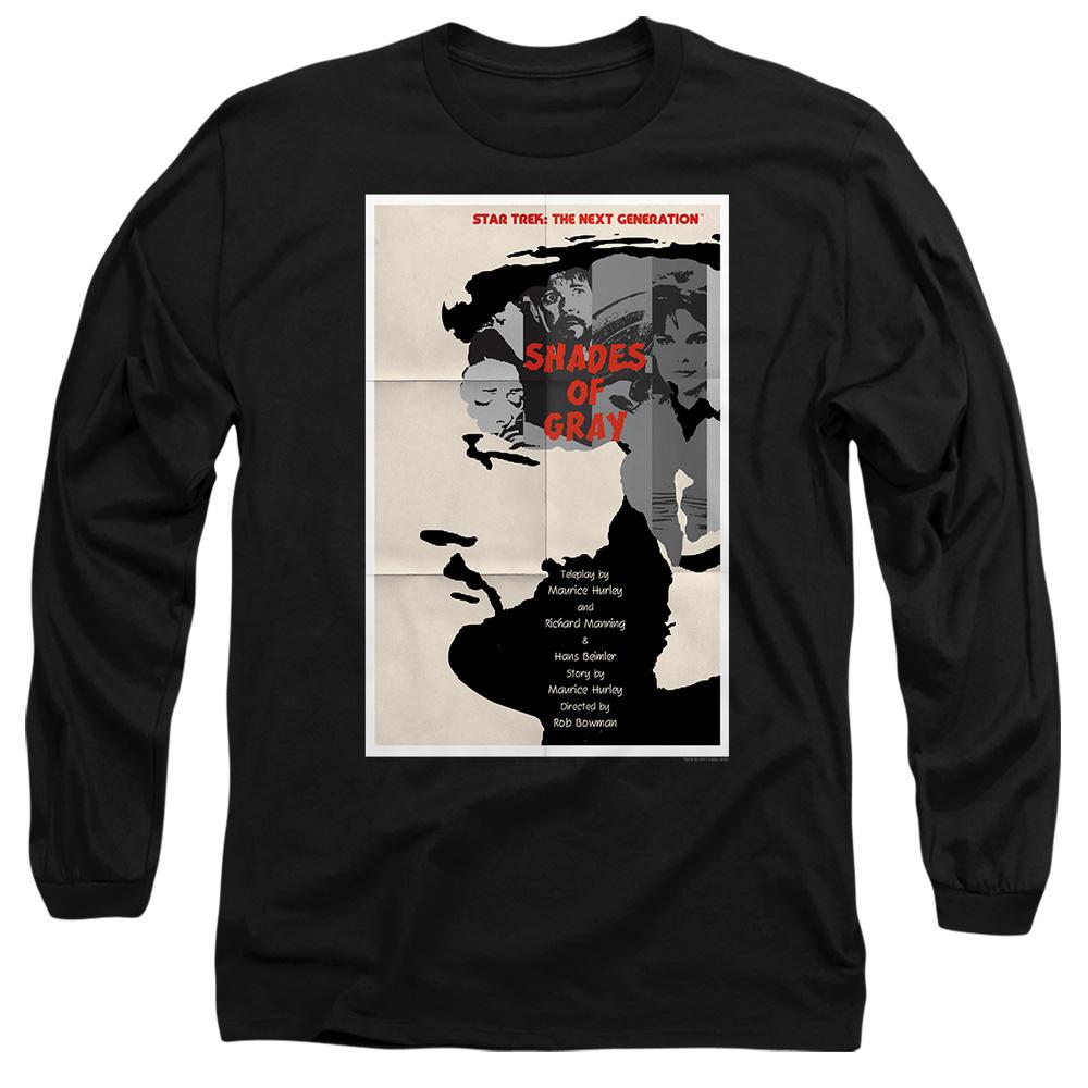 Black - Side - Star Trek Unisex Adult The Next Generation Season 2 Episode 22 T-Shirt