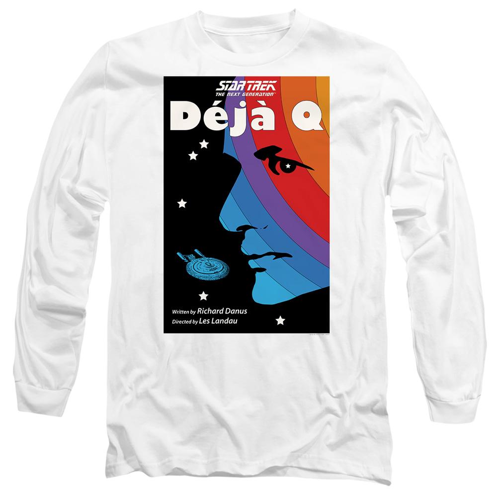 White - Side - Star Trek Unisex Adult The Next Generation Season 3 Episode 13 T-Shirt