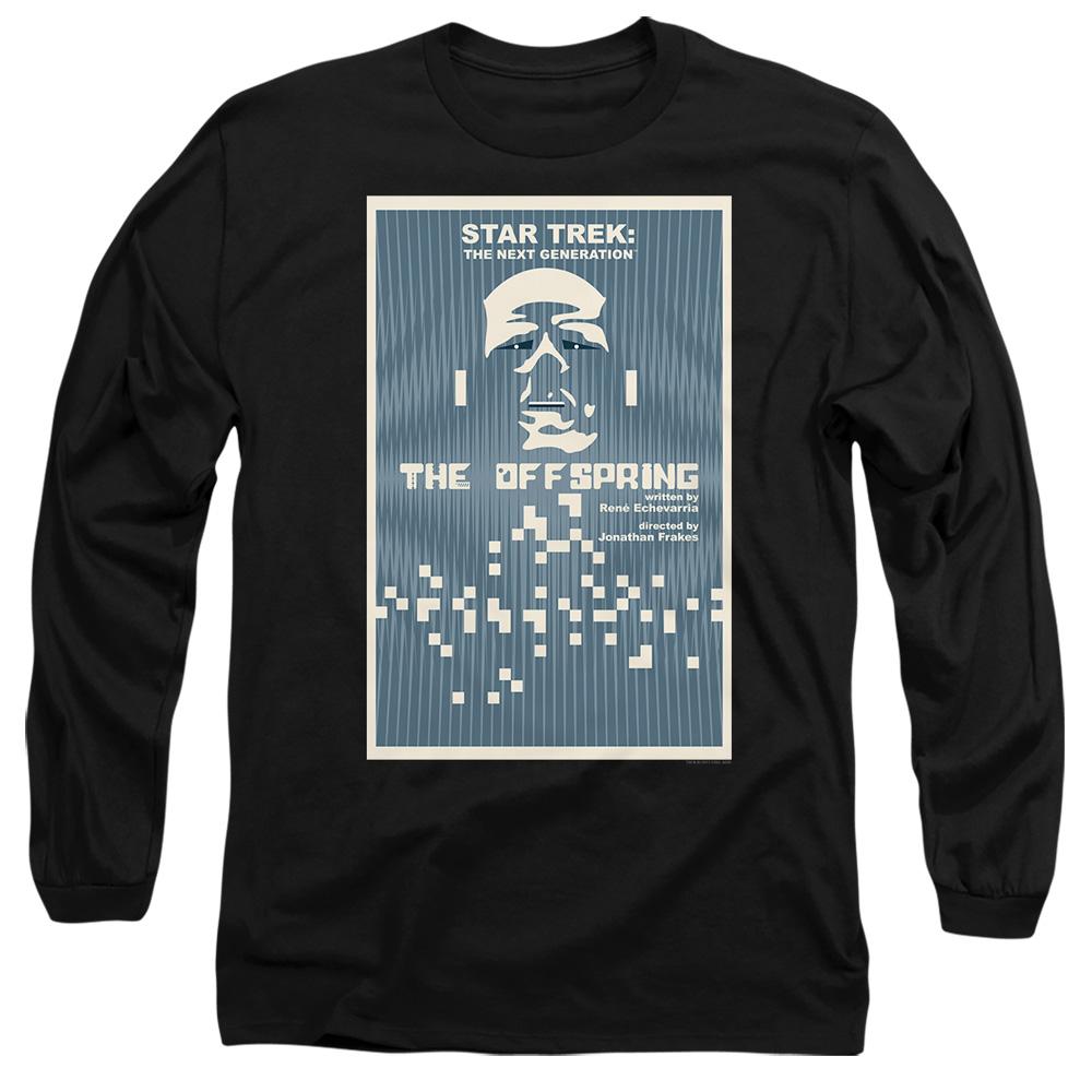 Black - Side - Star Trek Unisex Adult The Next Generation Season 3 Episode 16 T-Shirt