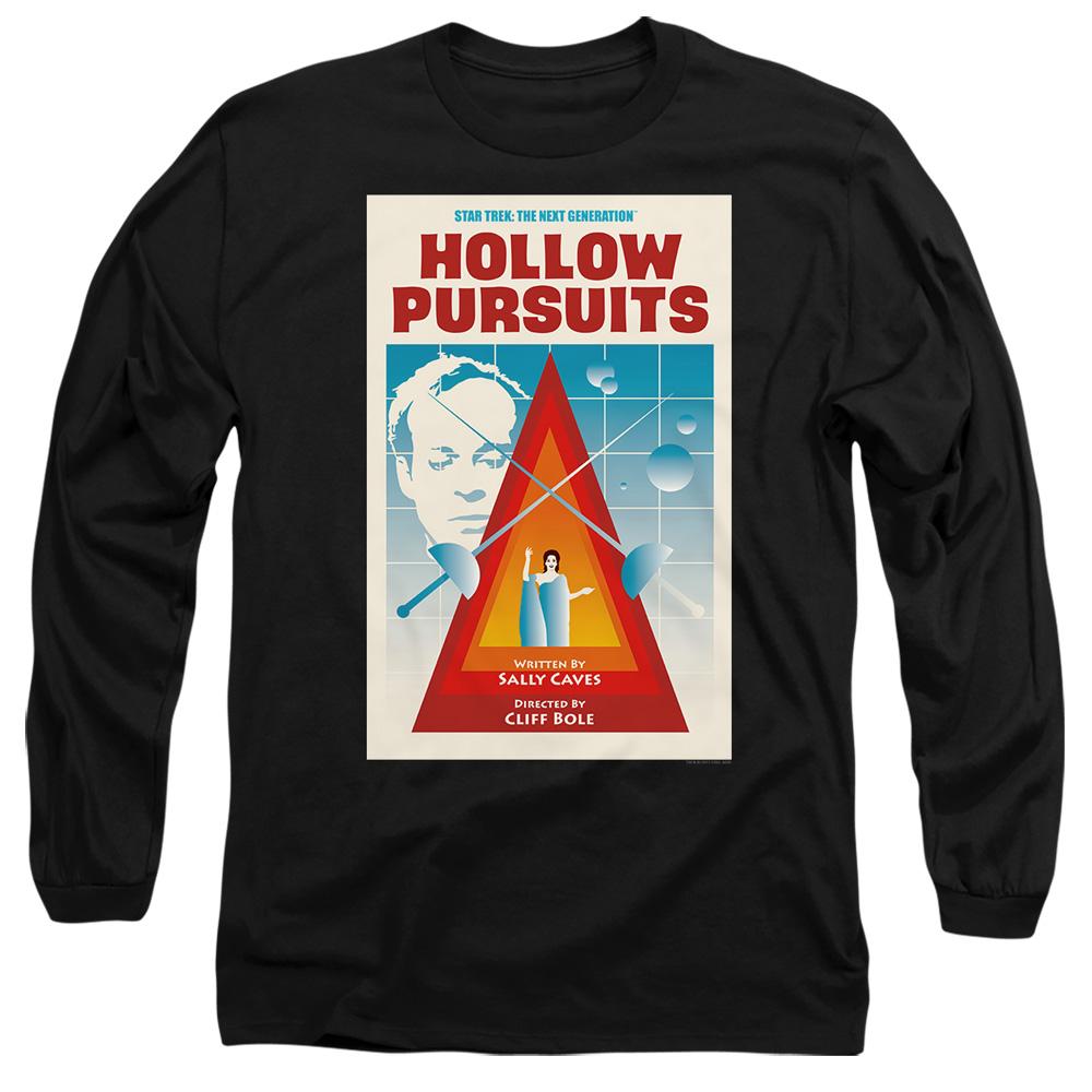 Black - Side - Star Trek Unisex Adult The Next Generation Season 3 Episode 21 T-Shirt
